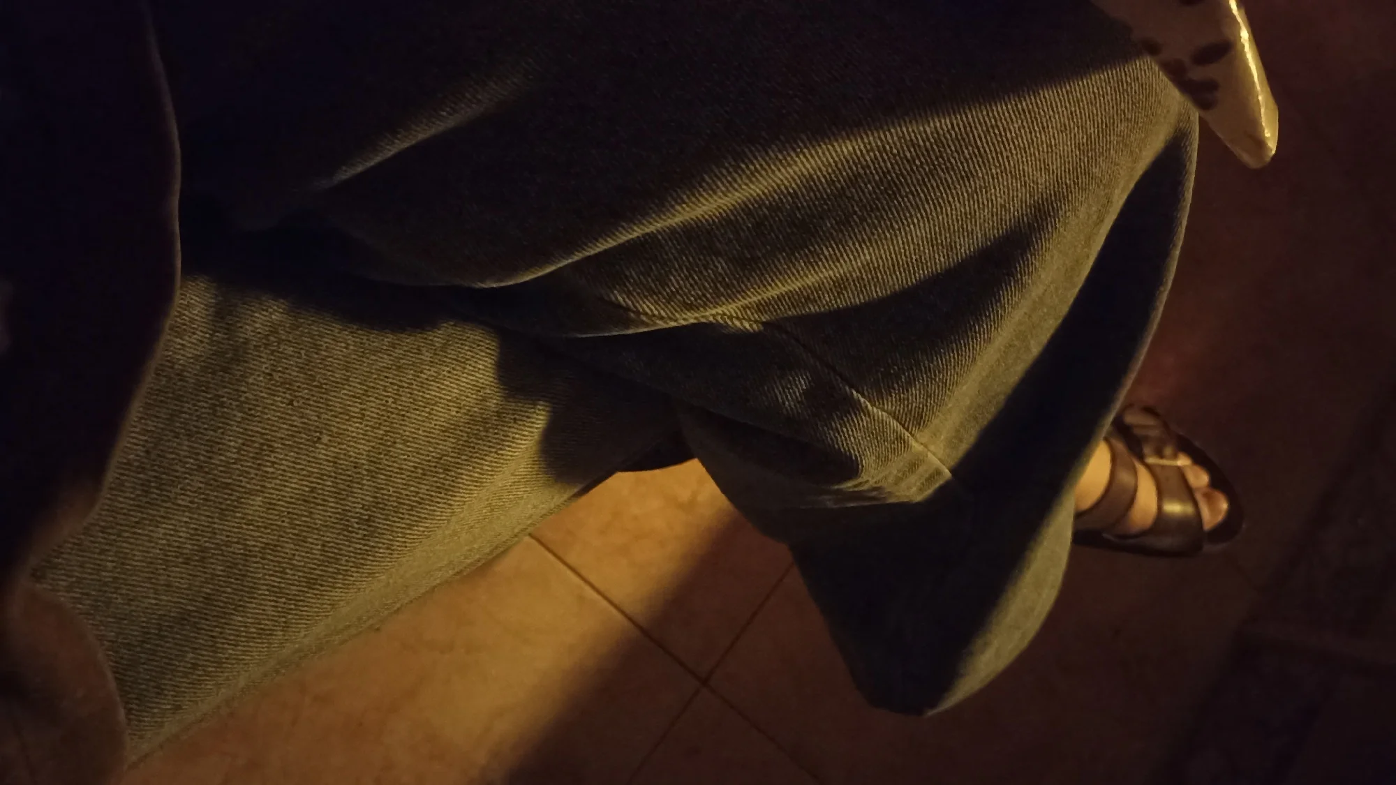 Wide Leg Jeans Trousers photo review