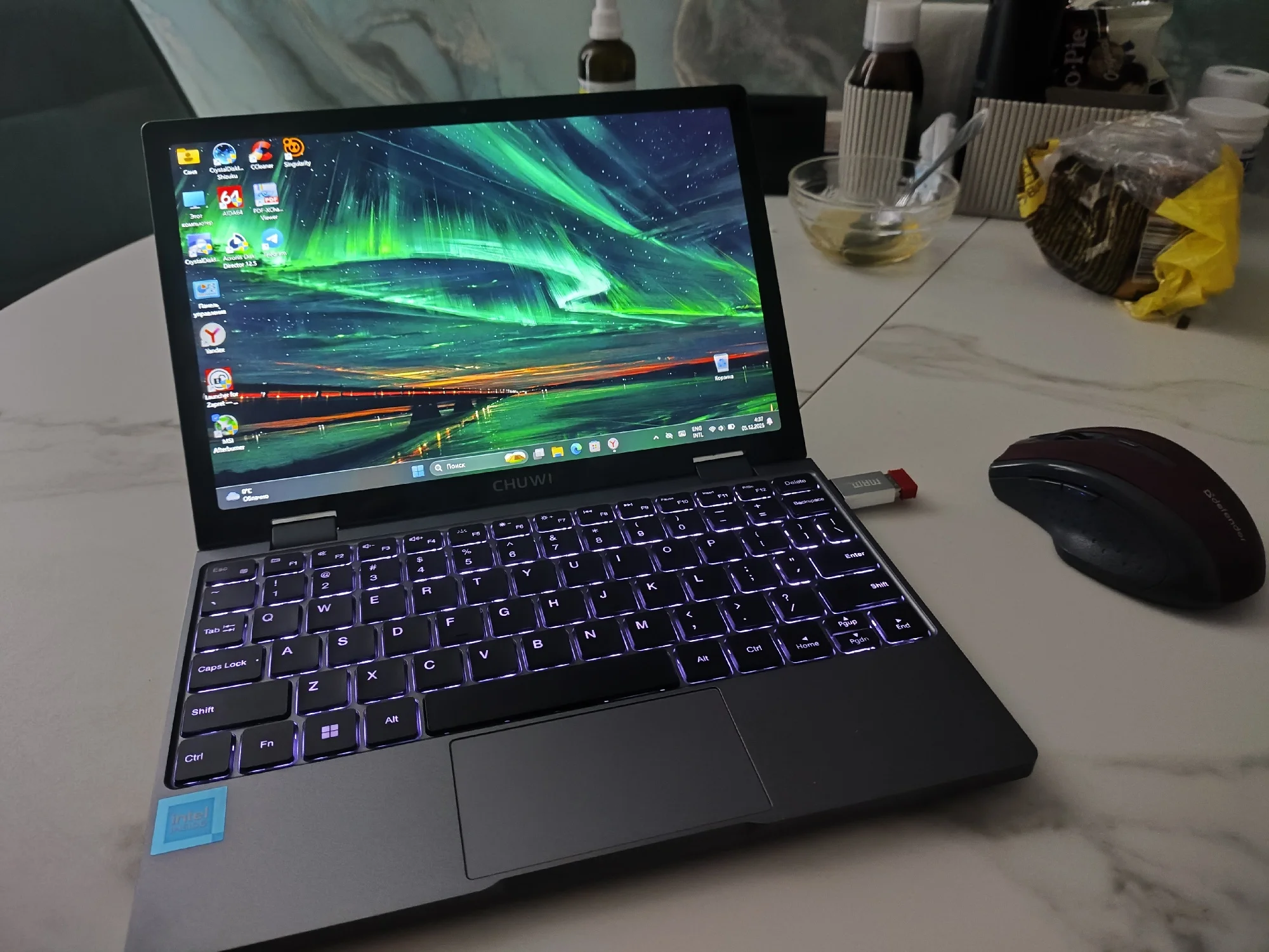 CHUWI MiniBook X Laptop Tablet 2 In 1 Intel N150/N100 10.51