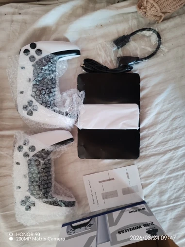 M15 Wireless Game Console with Dual Controllers 64GB Retro photo review