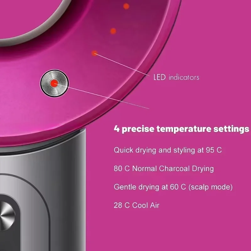 Hair Dryer Leafless High-speed Negative Ion Hair Care 110000RPM Fast Drying 220v Household Salon Electric Dryer hair styling tool