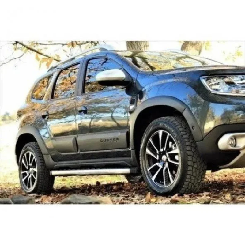 Protector de arcos de rueda y puertas para Dacia Duster 2018, accesorios de  plástico ABS, protección de vidrio, campana de ventilación, parrilla -  AliExpress