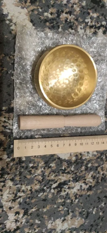 Tibetan Handmade Brass Singing Bowl | Meditation & Yoga Bowl photo review