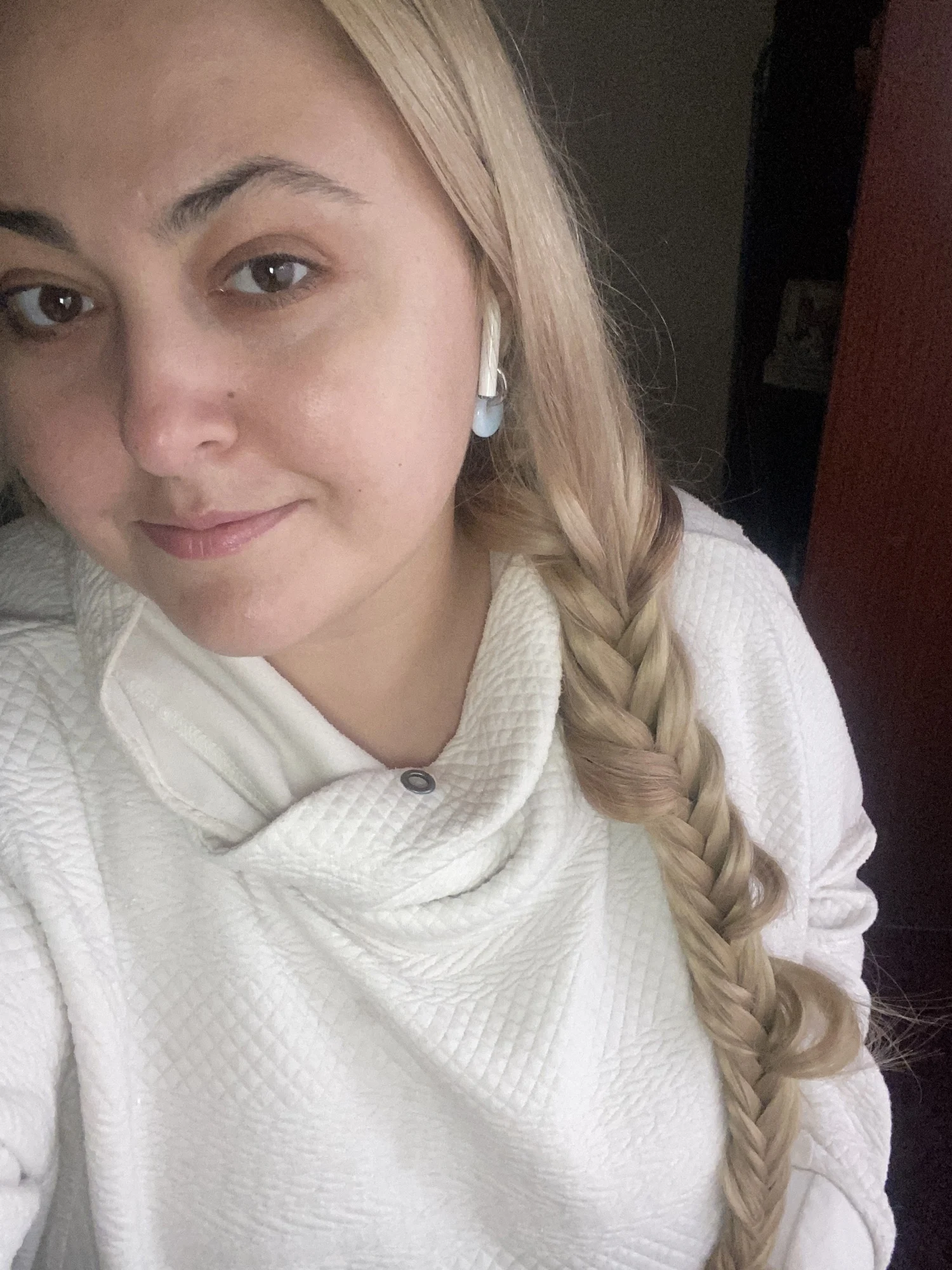 Synthetic Long Braided Ponytail Hair Rope Extension photo review