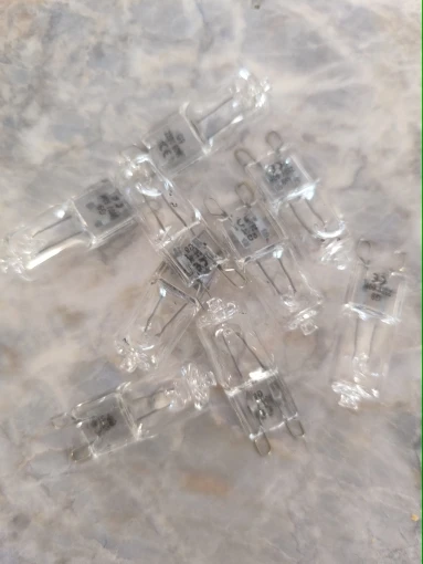 10pcs/lot G9 220-240V 25W 40W 60W Portable Warm White Halogen Bulb Light Lamp 3000-3500K Globe 230V Capsule Clear Bulbs photo review