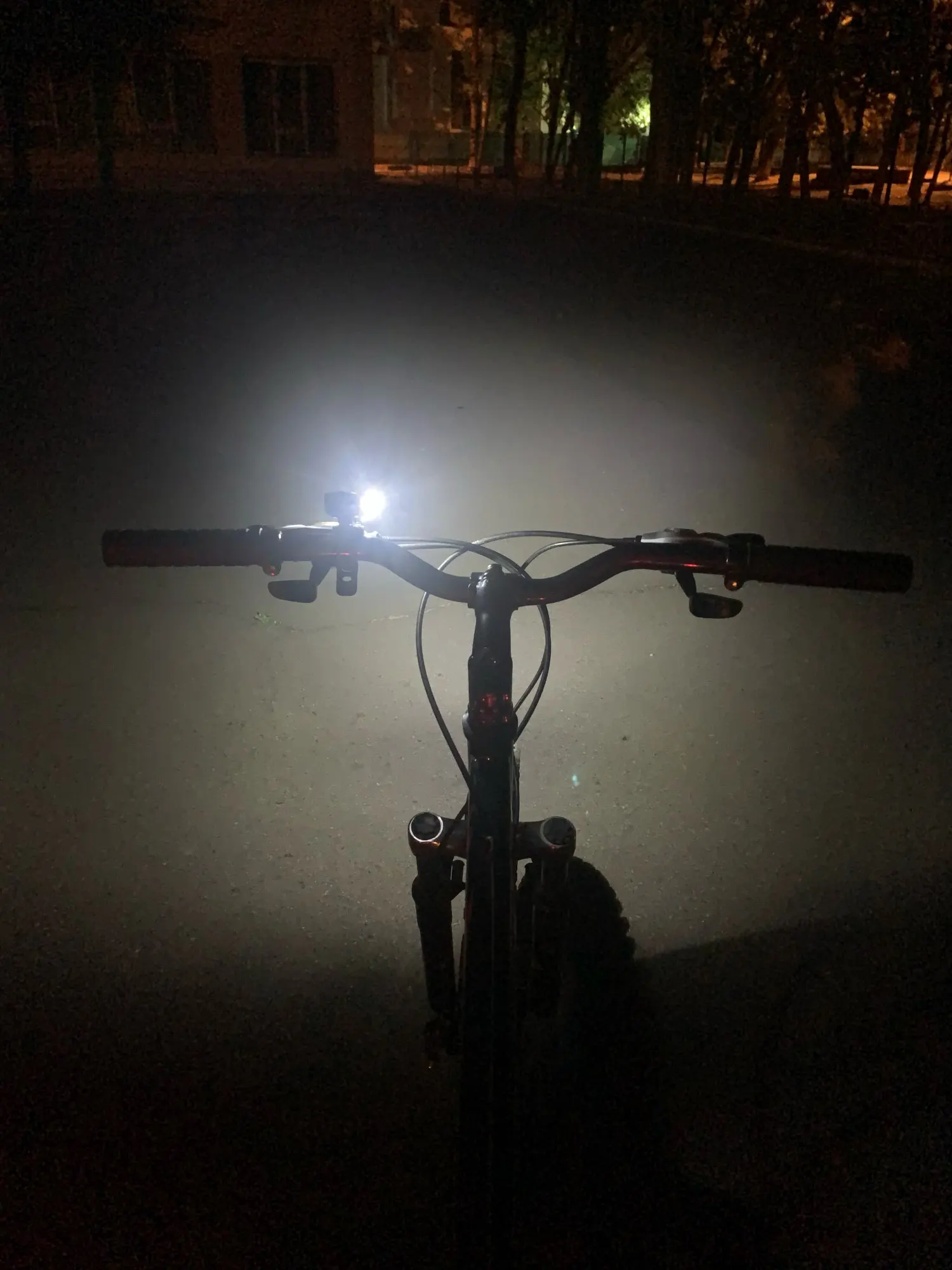 USB Rechargeable Bike Light Set, 3 Modes, Easy Install, Red photo review