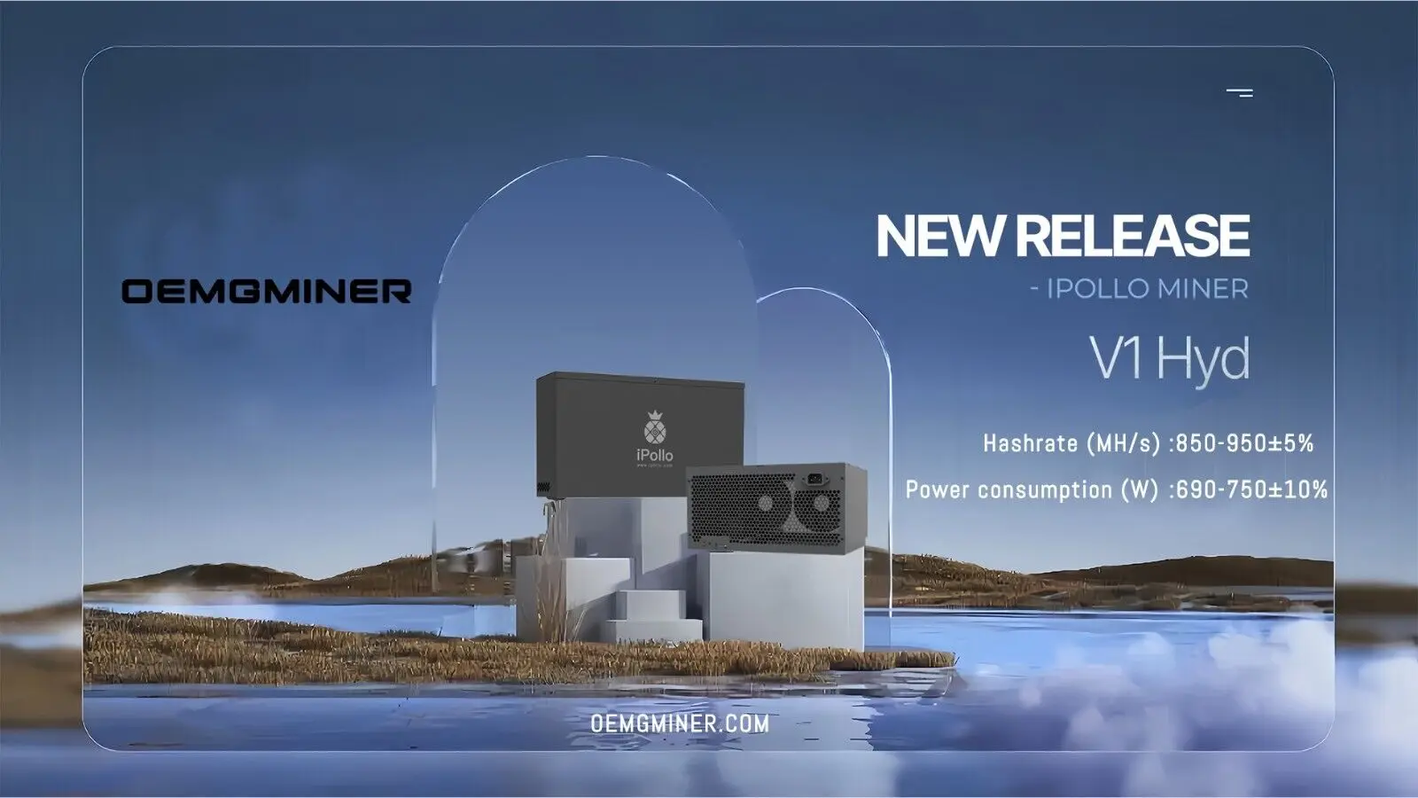 BUY 10 GET 6  iPollo V1H ̵ ä, 850MH/s 690W ETC Ÿ ASIC ä