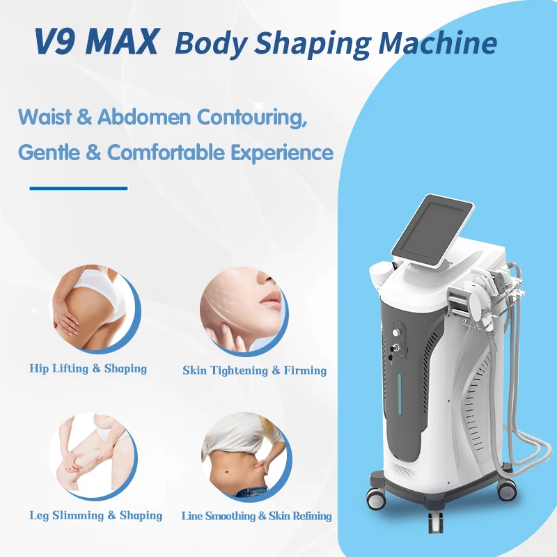 Vacuum Rf Roller Slimming Face Lifting Eye Skin Tightening Massage Physiotherapy Weight Loss Slimming Machine