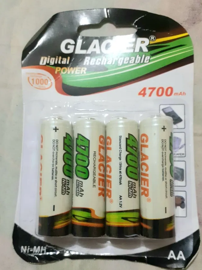 4 Pilha AA Recarregavel 4700mAh - Neverdie Store photo review