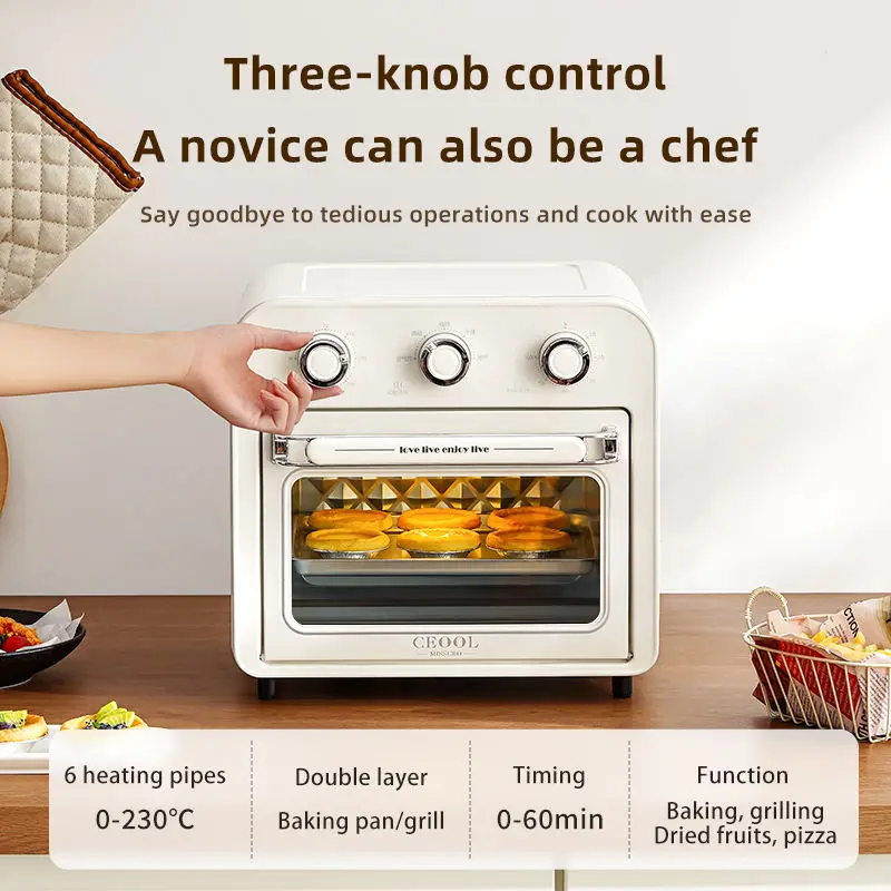 Household Oven 15L/13L Small Air Fryer Oven Multifunctional All-in-one Machine 2