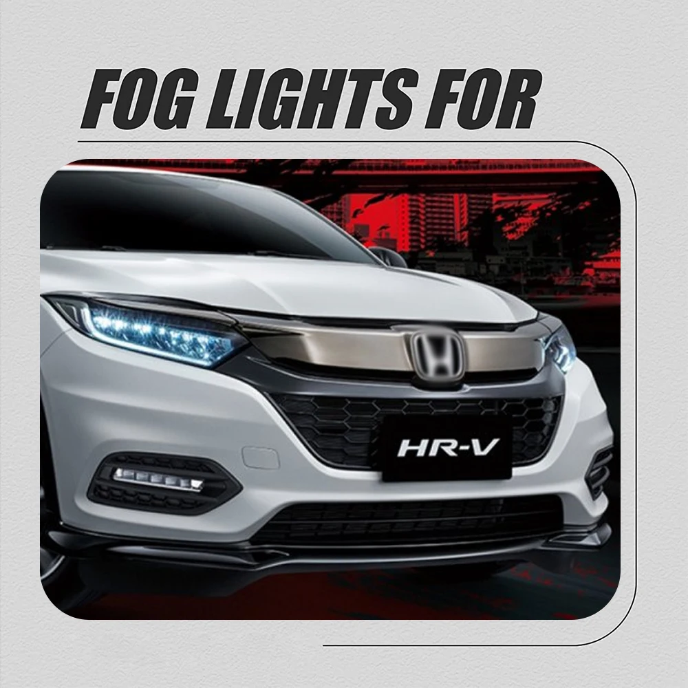 適用: ホンダ HRV ヘッドライト ベゼル LED ヘッドランプ エンジェル アイ DRL フロント ライト バイキセノン 4300K〜8000K 35W・55W AL-HH-0785 AL ホンダHRVヘッドライト2015-2018ヴェゼルヘッドライトDRLターン
