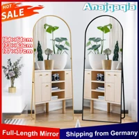 Anajqaqia зеркало в полный рост 164/173/177 см, зеркало с дужкой и металлическим каркасом, напольное зеркало и настенное зеркало для гостиной