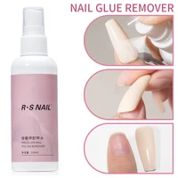 RS NAIL 100ml Nail Glue Remove For Press On Nails False Nail Tips Spray Type UV Soak Off Solid Adhesive Fake Nail Removing Tool 1