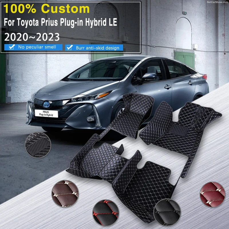 Car Mats Floor For Toyota Prius Plugin Hybrid Le Prius Prime Le Xw50 20202023 Waterproof