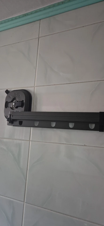 Folding retractable clothes drying rack photo review