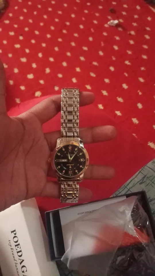 POEDAGAR Luxury Watch for Men photo review