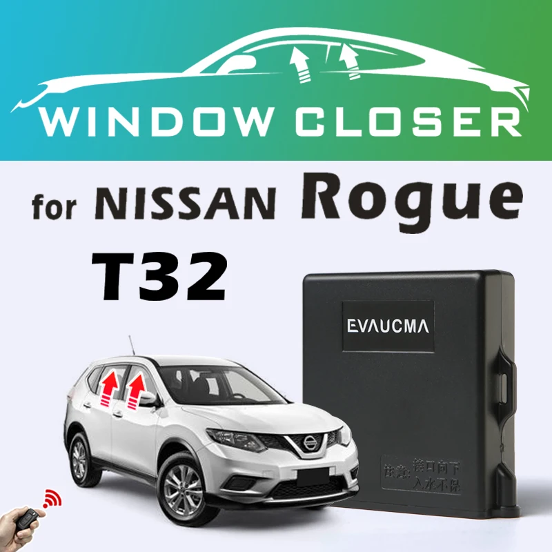 

Remote Car Auto Power Window Closer For Nissan Rogue T32 Car Automatically 4 Door Window Close Relay Accessories