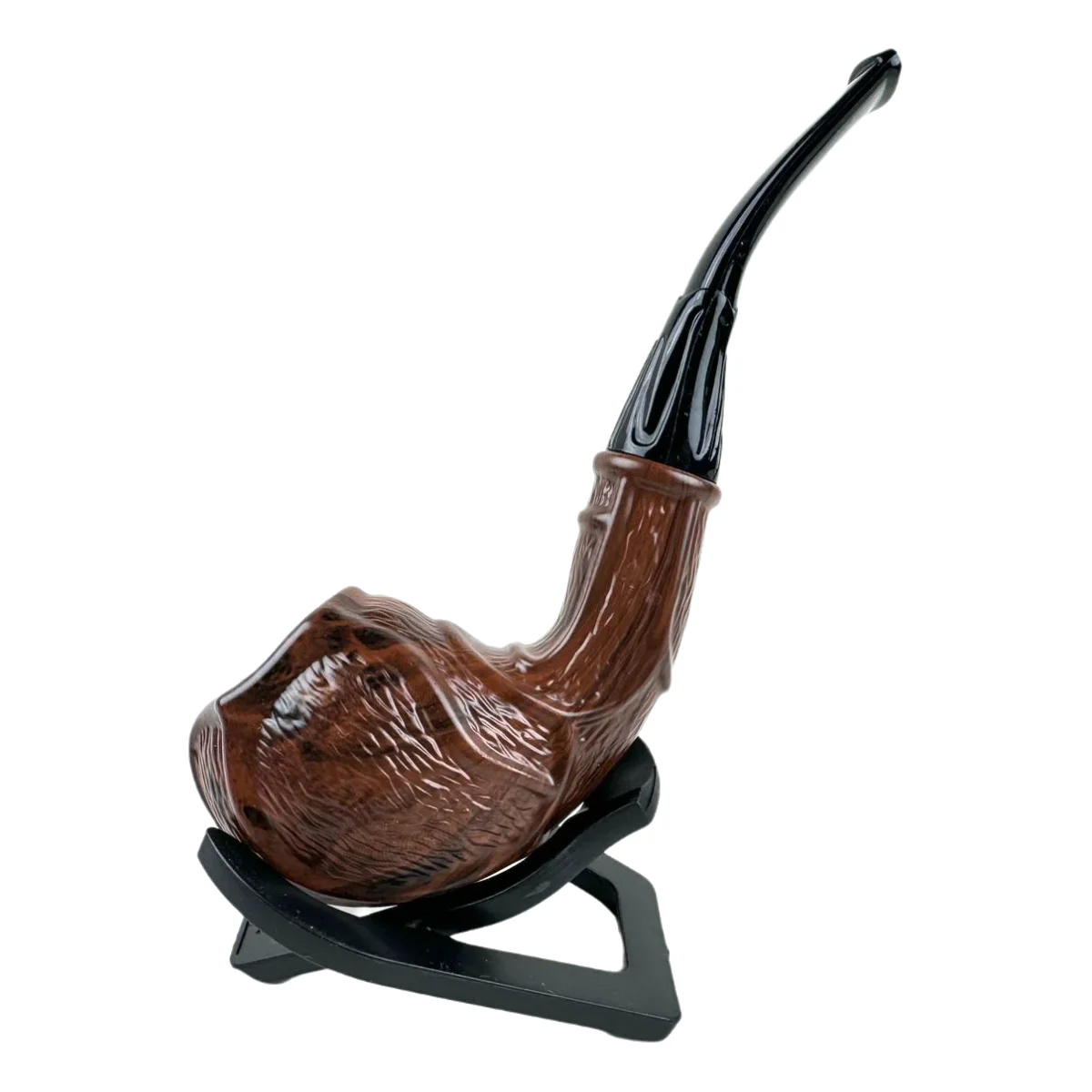 Durable Wooden Wood Vintage Luxury Smoking Pipe Tobacco Cigarettes Cigar Pipes Enchase Gift