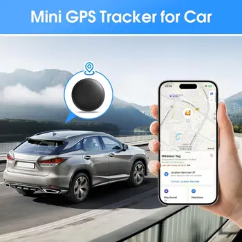 Mini Hidden GPS Tracker for Car Anti-Theft​ - Waterproof Magnetic Real Time Vehicle Locator with Free Lifetime App, Tracking Dev 3