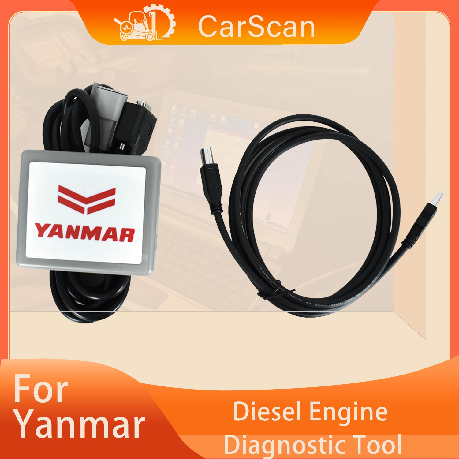 

CarScan FOR YANMAR DIAGNOSTIC SERVICE TOOL（YEDST）FOR YANMAR AGRICULTURE TRACTOR CONSTRUCTION ENGINE DIAGNOSTIC SCANNER TOOL