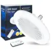E27 ceiling fan light silent electric fan with remote control ceiling fan light suitable for living room study room kitchen 1