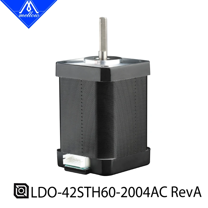 Фото Шаговый двигатель Mellow LDO Nema 17 42STH60-2004AC RevA 60 мм Nema 17 Запчасти для 3D-принтера VzBoT 330 VZ235 №2