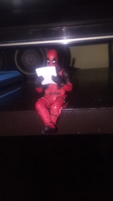 Disney Marvel X-Men Deadpool 2 Action Figure Sitting Posture Model Anime Mini Doll Decoration PVC Collection Figurine Toys model