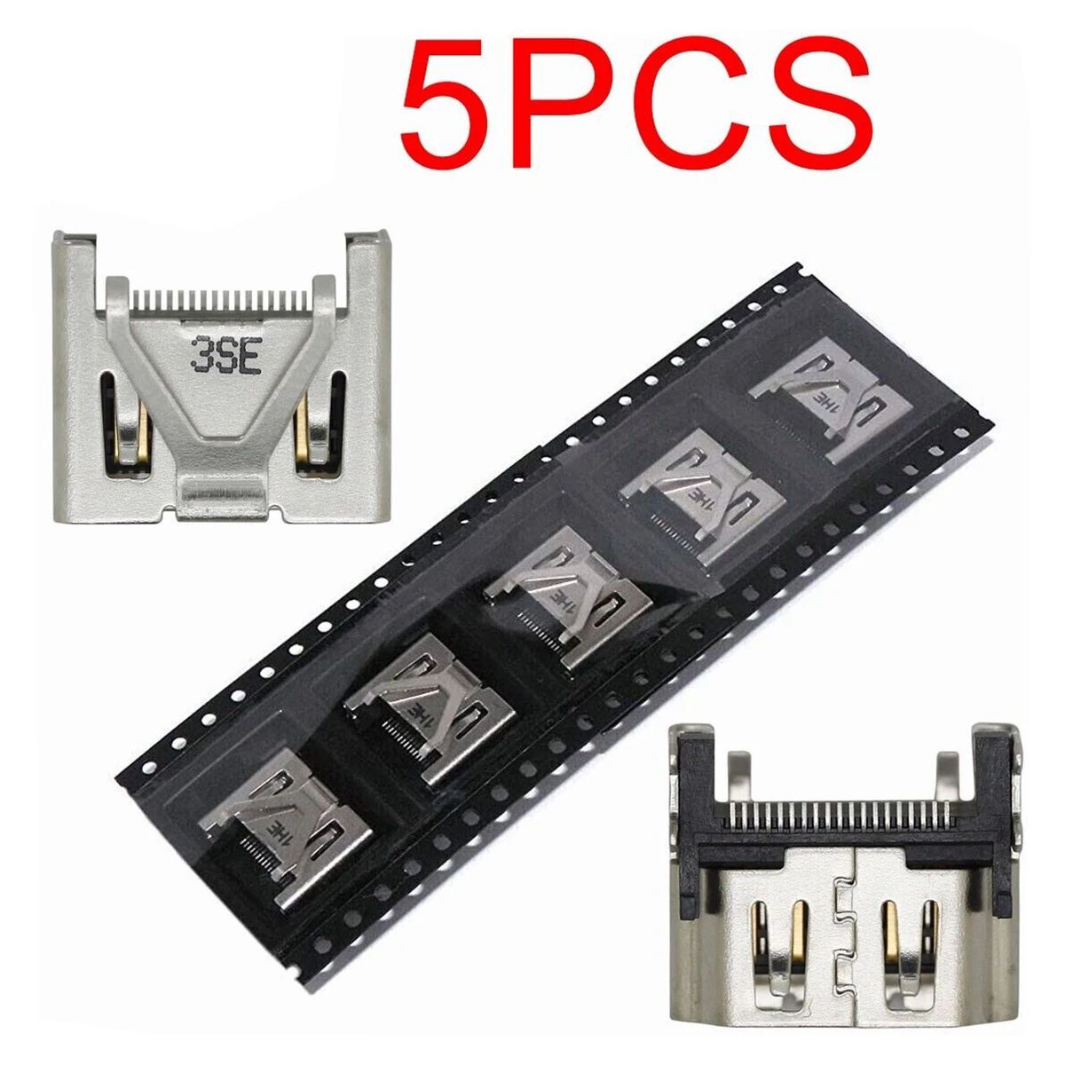 

5PCS For Ps4 Slim Compatible-Hdmi Port Socket Interface Connector Replacement