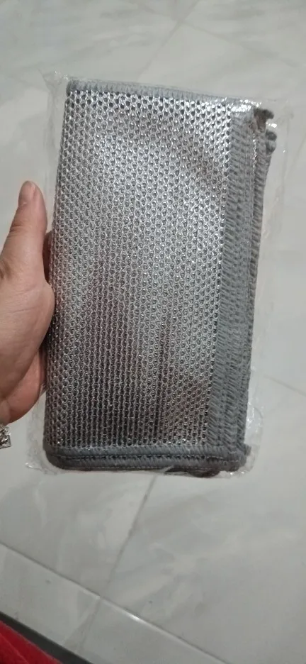 3 paños de limpieza de alambre (No ensucia) + 3 unidades gratis