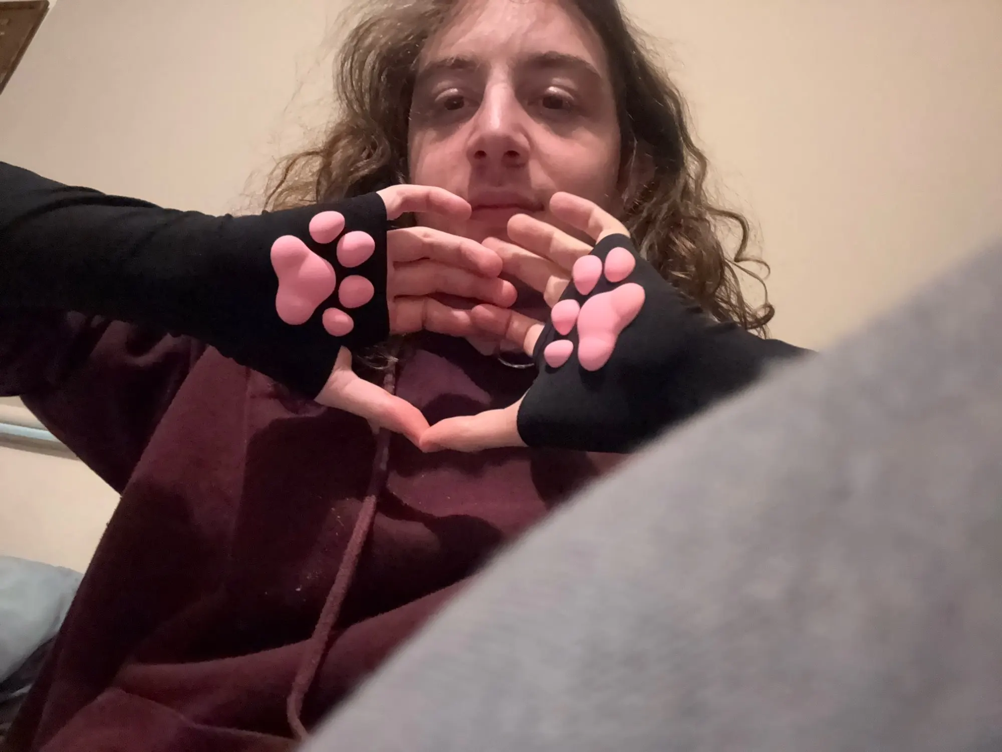 Kawaii 3D Cat Paw Sleeves photo review