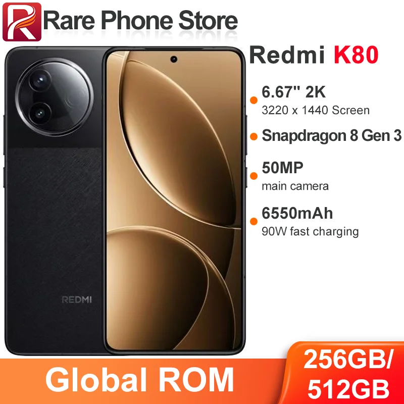 REDMI K80 Pro 12GB/512GB 黒 China Version REDMI K80 Pro 12GB/512GB 黒 China Version
