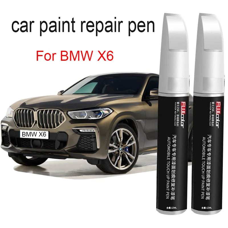 Car Paint Scratch Repair Pen for BMW X6 Touch Up Paint Accessories Black  White Red Blue Gray - AliExpress