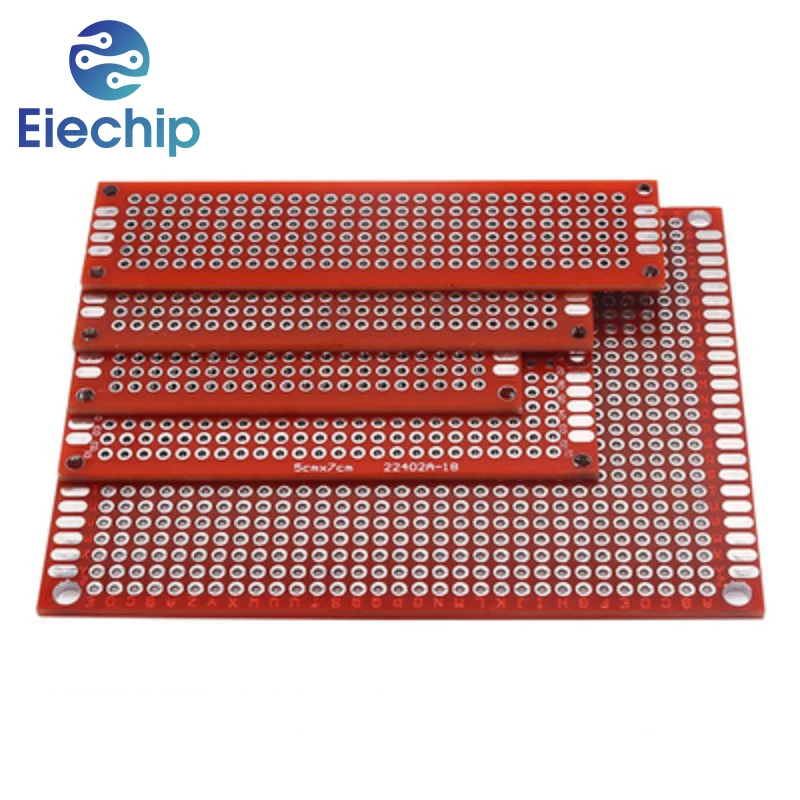 Sscon 3Pcs 9x15cm Double Sided Prototype PCB Universal