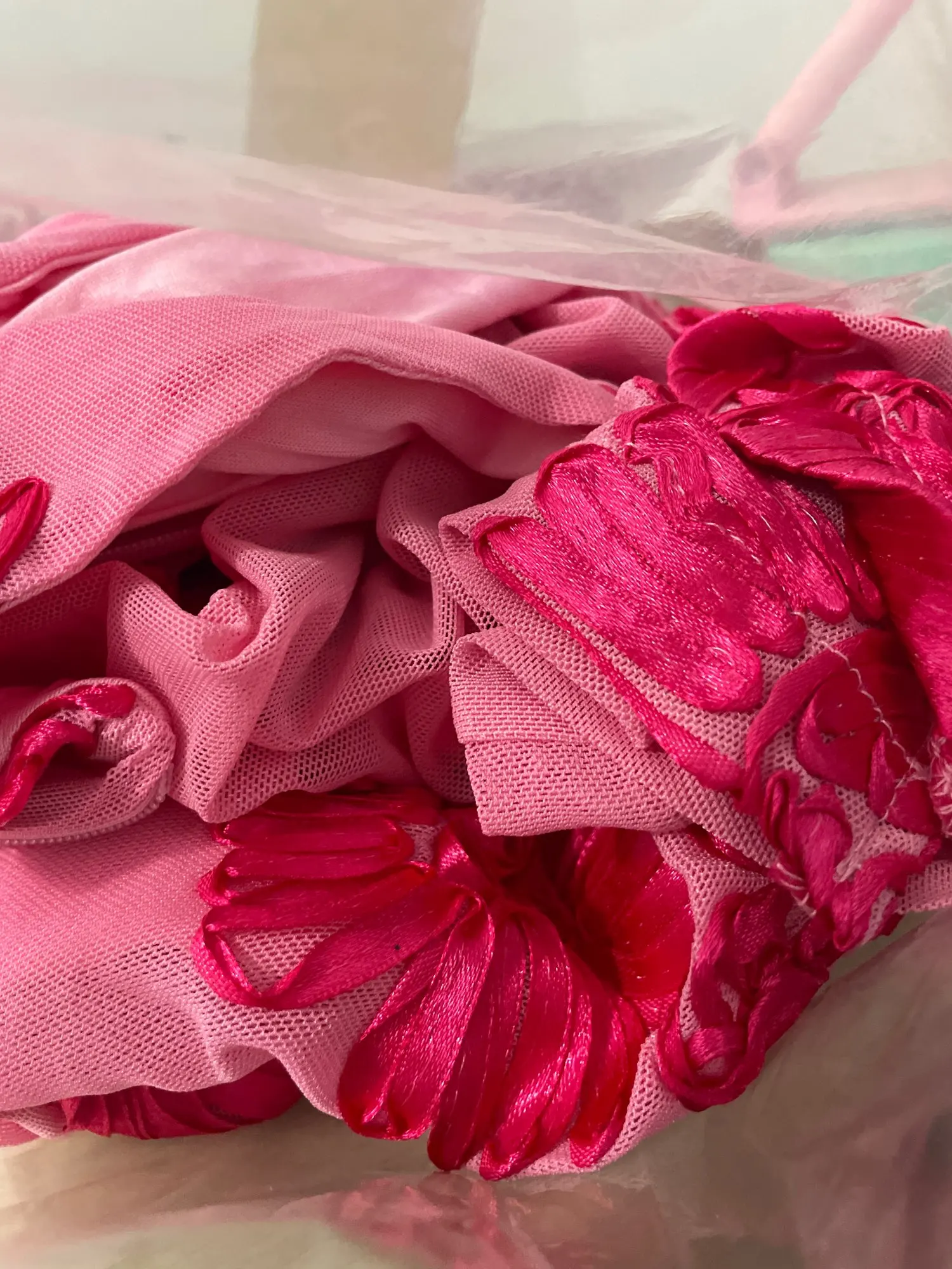 Women's Sleeveless 3D Embroidered Flower Maxi Dress photo review