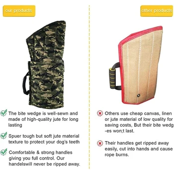 Thickened Dog Bite Sleeves Training Bite Stick Guard Dog Police Dog Training Equipment German Shepherd Belgian for Dog Trainer 4