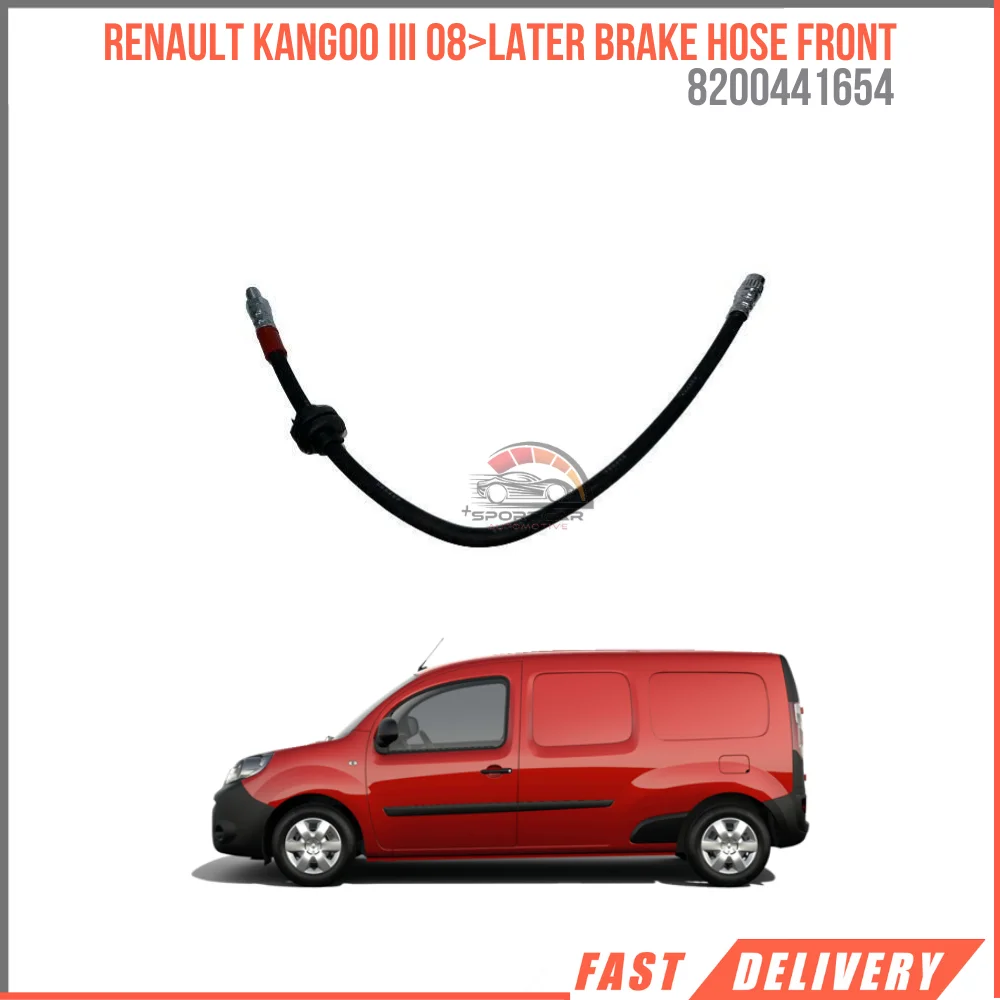 

FOR RENAULT KANGOO III 08>LATER BRAKE HOSE FRONT 8200441654 HIGH QUALITY CAR PARTS AFFORDABLE PRICE SATISFACTION FAST SHIPPING