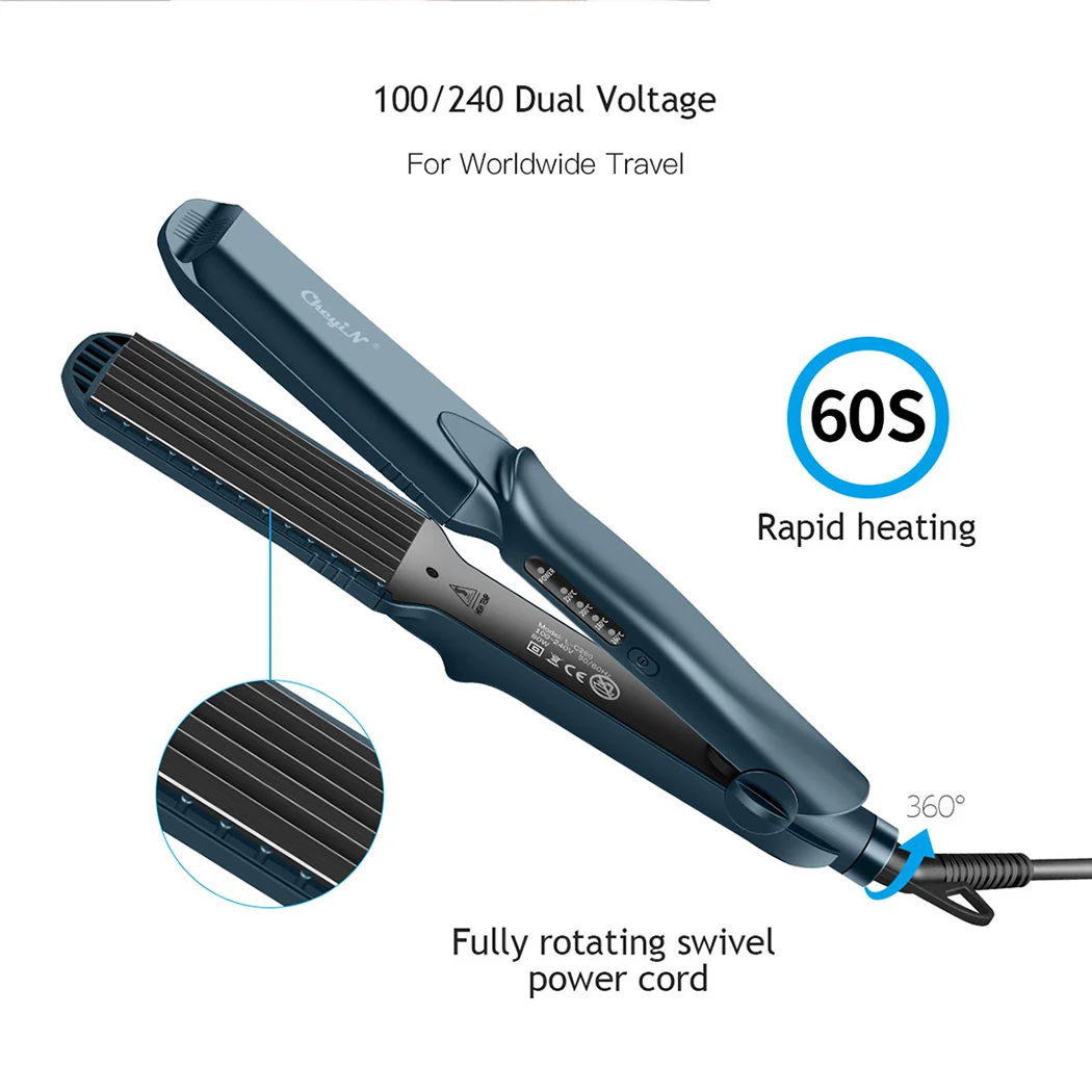 Dual Voltage Hair Straighteners Boots