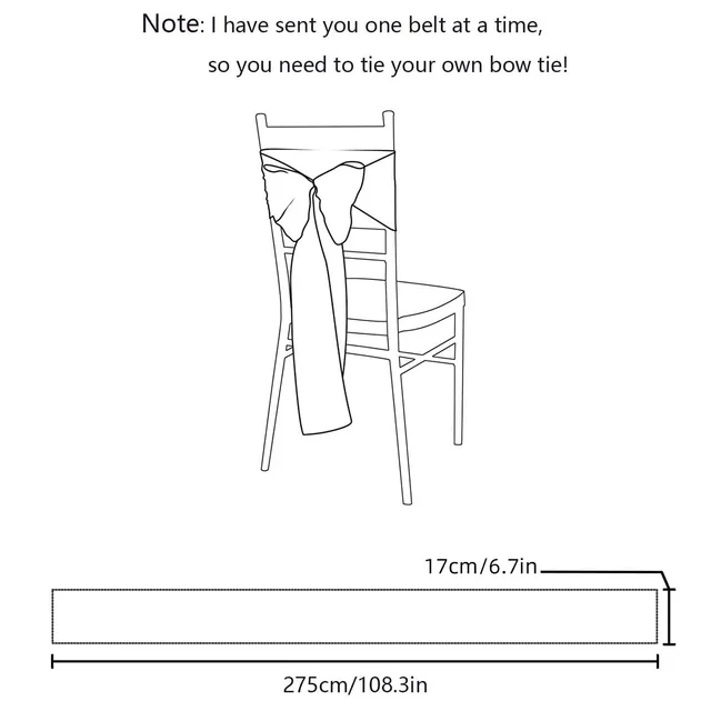 Ceintures de chaise en Satin, 5 pièces, nœud de chaise de mariage, attaches en ruban pour fête, événement, hôtel, Banquet, fournitures, décorations pour la maison 2
