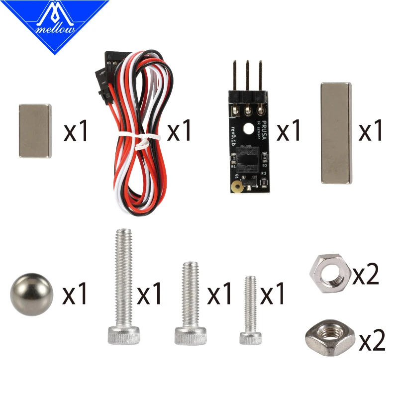 Mellow Prusa i3 Mk2.5 Mk3 para Mk2. 5s Mk3s Filamento Sensor Kits de Elevação Detectar Preso Filamento Sensor para Peças de Impressora 3d - Imagem 5