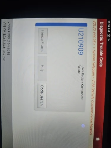 8V 750mAh 31450445 GBQ6E BP15 Battery For Volvo XC90 XC60 XC40 V90 V60 S90 Replacement VCM Gateway S/N:P0839AREV photo review