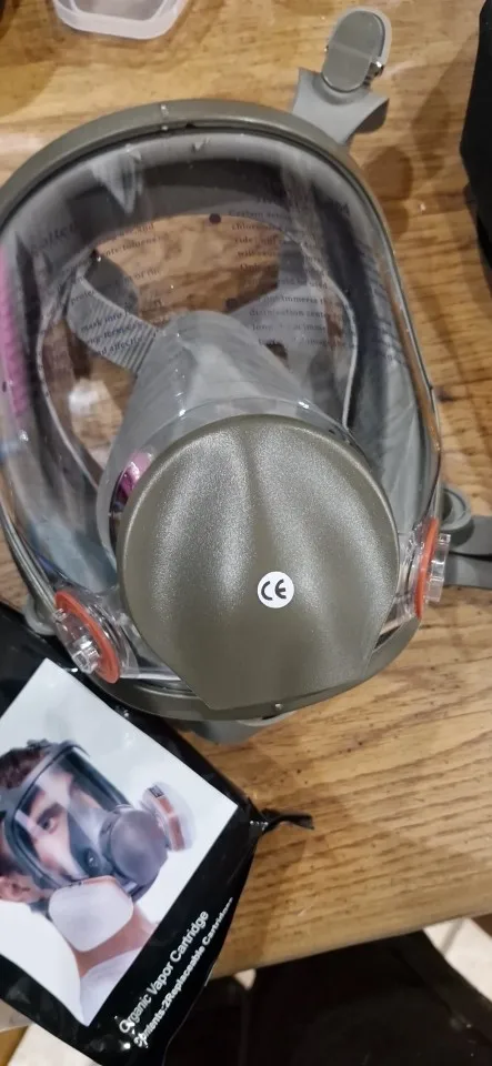 6800 Anti-Fog Full Face Respirator Gas Mask Industrial Painting Spraying Respirator Safety Work Filter Formaldehyde Protection photo review