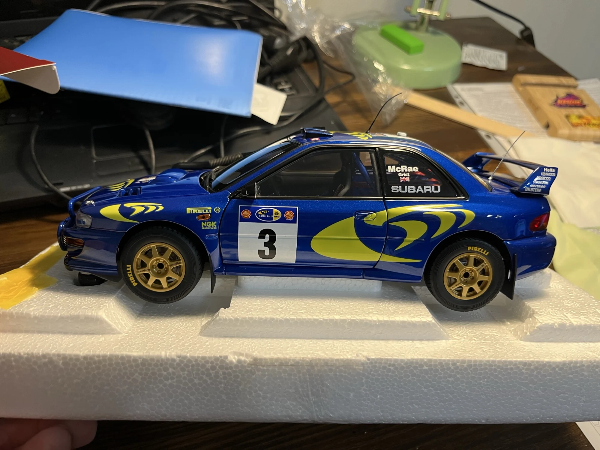 AUTOART 1/18 Subaru Impreza WRC Rally of Monte Carlo 1997 #4