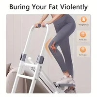 Stair Stepper Home Gym Vertical Climber Machine Foldable Cardio Steppe Workout Equipment for for Space-Saving Full-Body Workout 2