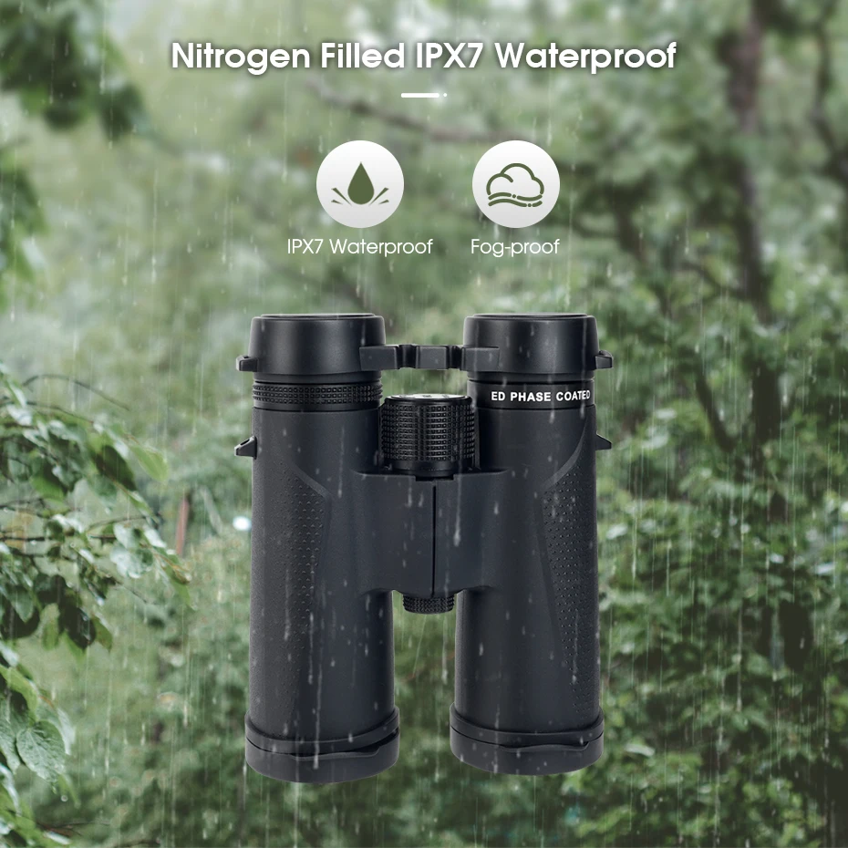 Svbony SV202 8X32/8x42/10x42/10X50 IPX7 防水 ED 長距離双眼鏡