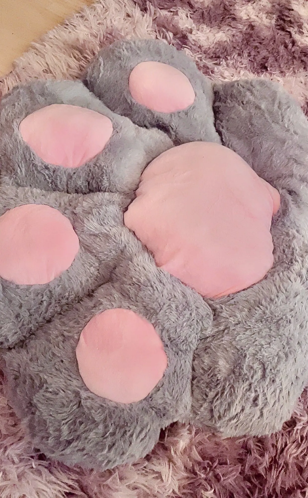 Almofada Patinha Fofeza® de Pelúcia