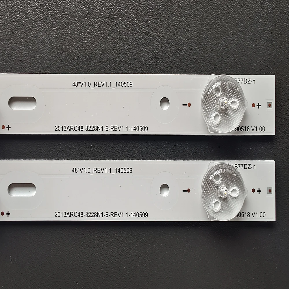 Novas Tiras de Led para Grundig 48 tv 48vle5421 48vle5421bg Lsc480hn03 Samsung 2013arc48 3228n1 Rev1.0 131209 Lsc480hn03 05 - Imagem 5