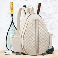 Premium Large Capacity Tennis Racquet Bag for Men And Women Waterproof Lightweight Backpack with Side Pockets for Training