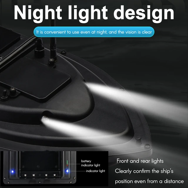 RC Bait Boat Wireless Fishing Feeder Fish Finder Ship Device 500m Remote Control Boat for Fishing Lovers And Fisherfolks 3