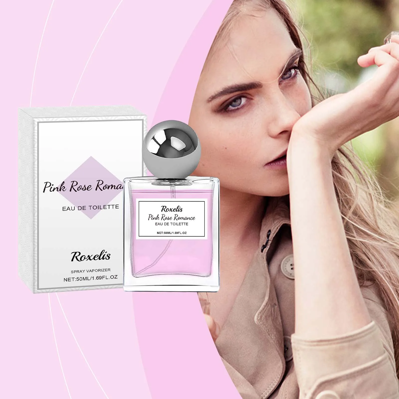 Eau de toilette voor dames bloemige parfum met rozengeur spray_voghion.com