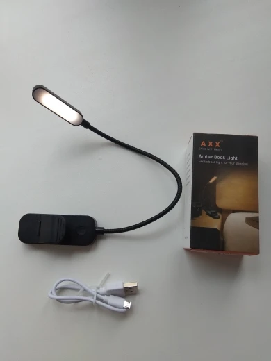Rechargeable Clip Light photo review