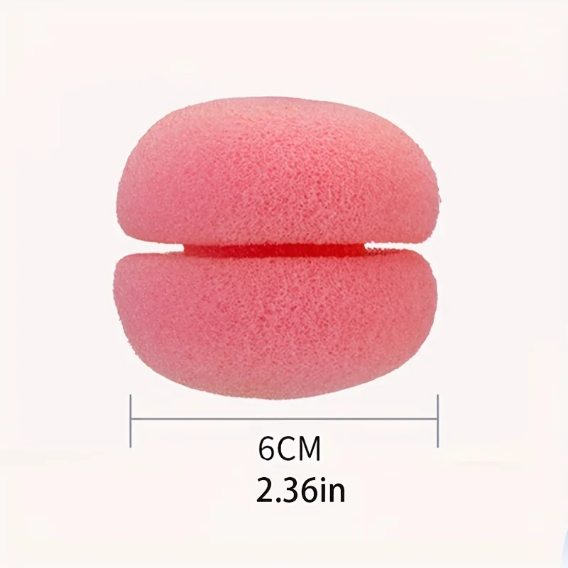 6 pieces of sponge curling balls sleeping curling iron iron soft hair pear curl hair tools